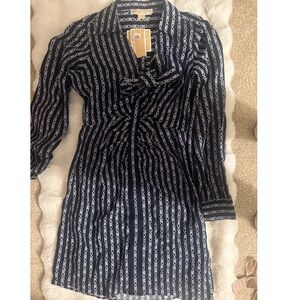 Michael Kors Navy blue formal dress size 2